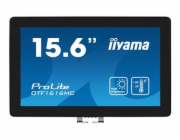 iiyama ProLite OTF1616MC-B1 - LED monitor - 15.6" - open frame - dotykový displej - 1920 x 1080 Full HD (1080p) @ 60 Hz - VA - 1100 cd/m2 - 800:1 - 25 ms - HDMI, VGA, DisplayPort - černá