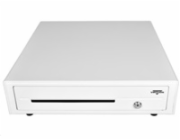 Pokladní zásuvka C420D - s kabelem, 9-24V, bílá