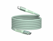 Verbatim Sync&Charge 60W 120cm USB-C/USB-C Magnetic grün  31864