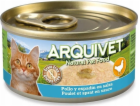 ARQUIVET Chicken in sauce with sprat - mokré krmivo pro k...