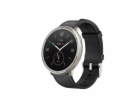 Amazfit Active 2 Round NFC/Silver/Elegant Band/Black Leather