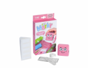 COLOP Marky DIY růžová - samobarvící textilní razítko (černý otisk)