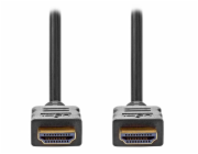 NEDIS High Speed HDMI 2.0 kabel s ethernetem/ 4K@60Hz/ zlacené konektory HDMI-HDMI/ černý/ bulk/ 7,5m