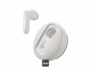 Smart wireless earpiece for car Baseus  CM10 (white)