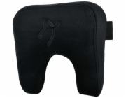 AROZZI Neck Pillow Velvet Black/ ergonomický polštář pod hlavu a krk/ sametově černý