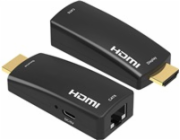 PREMIUMCORD HDMI FULL HD 1080p extender na 50m přes jeden kabel Cat5e/6