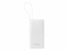 Powerbanka Baseus Bipow 2 20000mAh 20W s kabelem USB-C bílá
