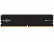 Crucial Pro - DDR5 - sada - 128 GB: 2 x 64 GB - DIMM 288-pin - 2800 MHz / PC5-44800 - CL46 - 1.1 V - bez vyrovnávací pameti - on-die ECC - cerná