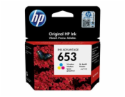 HP 653 - 5 ml - barva (azurová, purpurová, žlutá) - originální - Ink Advantage - inkoustová cartridge - pro DeskJet Plus Ink Advantage 6075, Ink Advantage 6475, Ink Advantage 6475 All-in-On