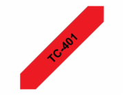 Brother - Černá, červená - Role (1,2 cm x 7,7 m) 1 kusy páska pro tiskárnu - pro P-Touch PT-15, PT-20, PT-2000, PT-3000, PT-500, PT-5000, PT-6, PT-8, PT-8E