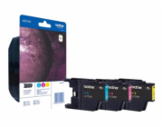 Brother LC1220RBWBP - Žlutá, azurová, purpurová - originální - blistr - inkoustová cartridge - pro Brother DCP-J525W, DCP-J725DW, DCP-J925DW; MyMio MFC-J825N