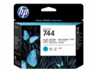 HP 744 - Foto černá, azurová - tisková hlava - pro Design...