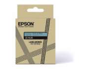 Epson LabelWorks LK-4LAS - Šedá na modré - Role (1,2 cm x 8 m) 1 kazeta/y závěsný box - pásková kazeta - pro LabelWorks LW-C410, LW-C610