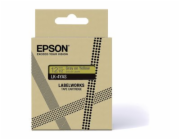 Epson LabelWorks LK-4YAS - Šedá na žluté - Role (1,2 cm x 8 m) 1 kazeta/y závěsný box - pásková kazeta - pro LabelWorks LW-C410, LW-C610