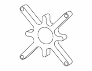 Ergotron - Upevňovací komponent (přepážka) - pro Displej LCD - pro rozhraní zapuštěného displeje - černá - montážní rozhraní: 75 x 75 mm - pro P/N: 80-107-200