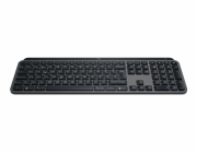 Logitech MX Keys S - Klávesnice - podsvícená - bezdrátový - Bluetooth LE - AZERTY - belgická - klávesový spínač: Scissor-Key - grafit