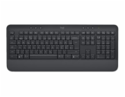 Logitech Signature K650 - Klávesnice - bezdrátový - Bluetooth LE - QWERTY - Skandinávské (dánština/finština/norština/švédština) - grafit