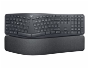 Logitech ERGO K860 - Klávesnice - bezdrátový - 2.4 GHz, Bluetooth 5.0 - QWERTY - US mezinárodní - grafit
