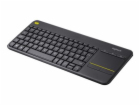 Logitech Wireless Touch Keyboard K400 Plus - Klávesnice -...