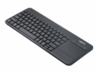 LOGITECH K400 Plus Wireless Touch Keyboard black (FRA)