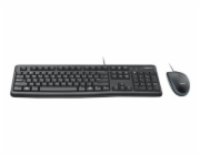 Logitech Desktop MK120 - Klávesnice a sada myši - USB - anglická