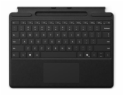 Microsoft Surface Pro Keyboard - Klávesnice - s trackpad, akcelerometr, zásobník pro nabíjení a skladování Surface Slim Pen 2 - QWERTY - Mezinárodní angličtina - černá
