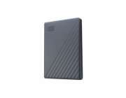 WD My Passport WDBWML0020BGY - Pevný disk - šifrovaný - 2 TB - externí (přenosný) - USB 3.2 Gen 1 (USB-C konektor) - AES 256 bitů - silikonová šedá