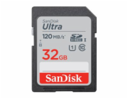 SanDisk Ultra - Paměťová karta flash - 32 GB - UHS-I U1 / Class10 - SDHC UHS-I