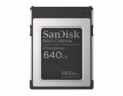 SanDisk PRO-CINEMA - Paměťová karta flash - 640 GB - CFexpress typu B