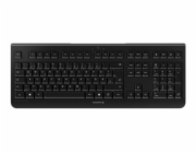 CHERRY KW 3000 - Klávesnice - bezdrátový - 2.4 GHz - QWERTY - USA se symbolem Euro - černá
