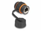 Delock - Sítový propojovací kabel - RJ-45 (F) do RJ-45 (F...