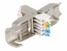 Delock - Síťový konektor - RJ-45 (M) - STP - CAT 6