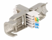 Delock - Síťový konektor - RJ-45 (M) - STP - CAT 6