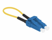 Delock - Loopback adapter - jednoduchý režim LC/UPC (M) - optické vlákno - 9 / 125 mikron - modrá, žlutá