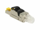 Delock - Síťový konektor - RJ-45 (M) - 6.22 cm - CAT 6a