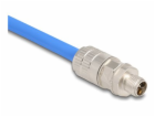 Delock - Síťový konektor - 8 pin M12-X (M) - CAT 6a - IEE...