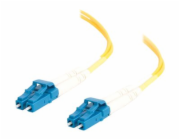 C2G LC-LC 9/125 OS1 Duplex Singlemode PVC Fiber Optic Cable (LSZH) - Patch kabel - jednoduchý režim LC (M) do jednoduchý režim LC (M) - 3 m - 3 m - optické vlákno - duplex - 9 / 125 mikron - OS1 - neo