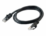 C2G Cat6 Booted Unshielded (UTP) Network Patch Cable - Patch kabel - RJ-45 (M) do RJ-45 (M) - 1 m - UTP - CAT 6 - lisovaný, provedení bez hrbolků, licna - černá