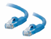 C2G Cat5e Booted Unshielded (UTP) Network Patch Cable - Patch kabel - RJ-45 (M) do RJ-45 (M) - 1 m - UTP - CAT 5e - lisovaný, provedení bez hrbolků, licna - modrá