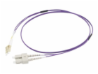 C2G 2m LC/SC OM4 LSZH Fibre Patch - Purple - Patch kabel ...
