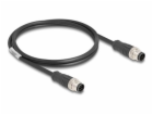 Delock - Sítový kabel - 8pinový M12-A (M) do 8pinový M12-...