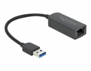 Delock - Síťový adaptér - USB 3.2 Gen 1 - 2.5GBase-T - černá