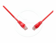 SOLARIX patch kabel CAT6 UTP PVC 1m červený