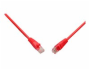 SOLARIX patch kabel CAT6 UTP PVC 0,5m červený