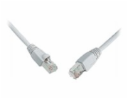 Solarix C6-315GY-10MB - Patch kabel - RJ-45 (M) do RJ-45 (M) - 10 m - SFTP - CAT 6 - provedení bez hrbolků - šedá