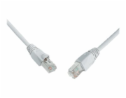 Solarix C6-315GY-5MB - Patch kabel - RJ-45 (M) do RJ-45 (M) - 5 m - SFTP - CAT 6 - lisovaný, provedení bez hrbolků - šedá