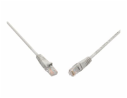 Signamax - Patch kabel - RJ-45 (M) do RJ-45 (M) - 50 cm - UTP - CAT 5e - bootovaný, lisovaný, provedení bez hrbolků - šedá