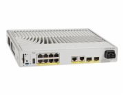 Cisco Catalyst 9200CX - Network Advantage - přepínač - kompaktní - L3 - řízený - 8 x 10/100/1000 (PoE+) + 2 x 1000Base-T + 2 x 10 Gigabit SFP+ (uplink) - Lze montovat do rozvaděče - PoE+ (240 W)