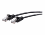 C2G 7ft (2.1m) Cat6a Snagless Unshielded (UTP) Slim Ethernet Network Patch Cable - Black - Patch kabel - RJ-45 (M) do RJ-45 (M) - 2.1 m - 4.8 mm - UTP - CAT 6a - lisovaný, provedení bez hrbolků - čern