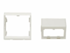 Panduit MINI-COM French Faceplate Kit - Kryt zásuvky - ar...